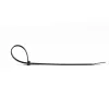 StarTech.com 10 collu (25 cm) kabeļu saites - 1/8 collas (4 mm) platas, 2-5/8 collu (68 mm) saišķa diametrs, 50 mārciņu (22 kg) stiepes izturība, neilona pašbloķējošas rāvējslēdzēja saites ar izliektu galu - 94V-2/UL sarakstā, 100 gab. iepakojums - melnas