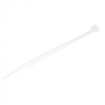 StarTech.com 4 collu (10 cm) kabeļu saites - 1/16 collas (2 mm) platas, 7/8 collas (22 mm) saišķa diametrs, 18 mārciņu (8 kg) stiepes izturība, neilona pašbloķējošas rāvējslēdzēja saites ar izliektu galu - 94V-2/UL sarakstā, 100 iepakojumā - balts
