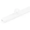 StarTech.com ciets kabeļu pārvaldības kanāls ar līmlenti un vāciņu, 3/4 collas (19 mm) P x 1/2 collas (13 mm) A - 6 pēdas (1,8 m) garš, PVC tīkla/strāvas vadu slēpšanas komplekts - sienas vadu kanālu sistēma, UL sarakstā