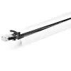 StarTech.com ciets kabeļu pārvaldības kanāls ar līmlenti un vāciņu, 3/4 collas (19 mm) P x 1/2 collas (13 mm) A - 6 pēdas (1,8 m) garš, PVC tīkla/strāvas vadu slēpšanas komplekts - sienas vadu kanālu sistēma, UL sarakstā