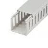 StarTech.com atvērto slotu kabeļu pārvaldības kanāls ar vāku, 2 collas(50mm) P x 2 collas(50mm) A – 6.5 pēdas(2m) garš – 1/4 collas(8mm) sloti, PVC tīkla kabeļu slēpnis/sienas vadu kanāls, maks. 80 kabeļi, UL sertificēts