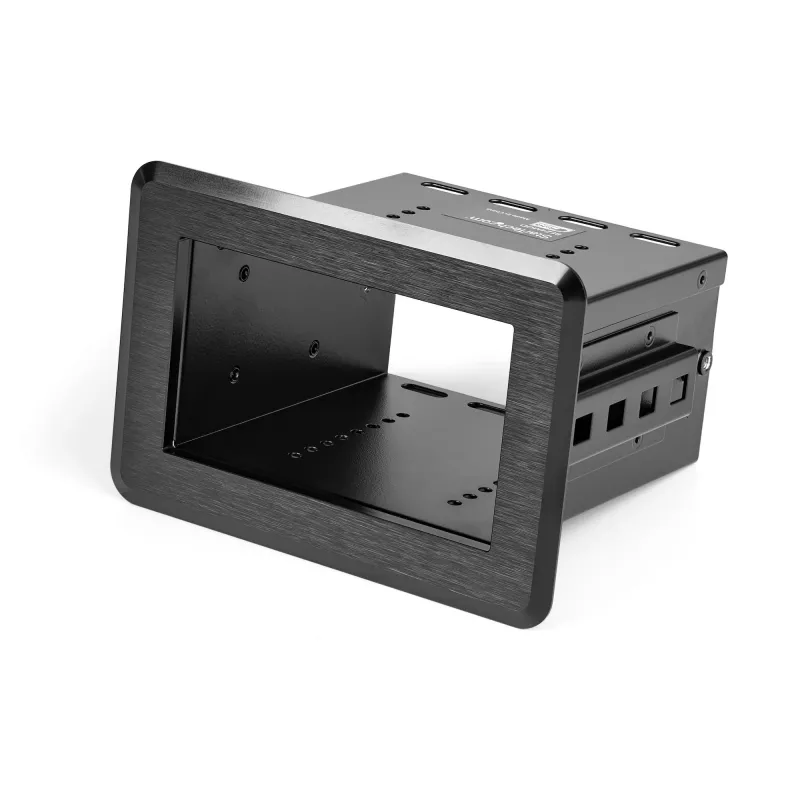 StarTech.com konferenču telpas dokstacija - universāla klēpjdatoru dokstacija - 4K HDMI, 60 W strāvas padeve, USB centrmezgls, GbE, audio - iebūvējams galda savienotājbloks ātrajām sanāksmēm/konferenču telpām