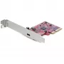 StarTech.com 1-Port USB 3.2 Gen 2x2 PCIe Card, USB-C 20Gbps SuperSpeed PCI Express 3.0 x4 kontrolieris Card, USB Type-C Adapter Card, Data Only, Windows/macOS/Linux, TAA