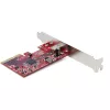 StarTech.com 1-Port USB 3.2 Gen 2x2 PCIe Card, USB-C 20Gbps SuperSpeed PCI Express 3.0 x4 kontrolieris Card, USB Type-C Adapter Card, Data Only, Windows/macOS/Linux, TAA