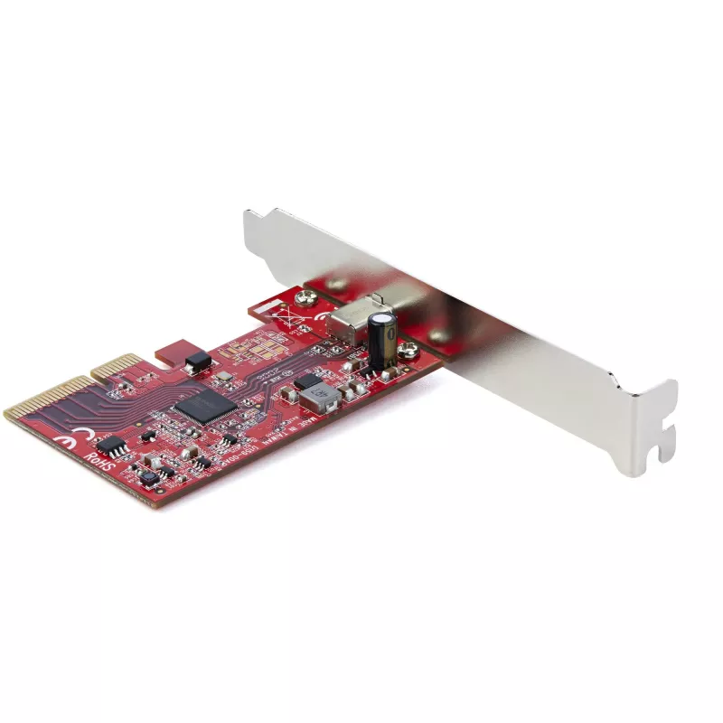 StarTech.com 1-Port USB 3.2 Gen 2x2 PCIe Card, USB-C 20Gbps SuperSpeed PCI Express 3.0 x4 kontrolieris Card, USB Type-C Adapter Card, Data Only, Windows/macOS/Linux, TAA