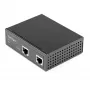 StarTech.com Industrial Gigabit Ethernet PoE inžektors - 30 W 802.3at PoE+ viduspunkts 48V-56VDC DIN sliedes Power over Ethernet inžektora adapteris - -40°C līdz +75°C kamerām/sensoriem/WiFi piekļuvei