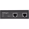 StarTech.com Industrial Gigabit Ethernet PoE inžektors - 30 W 802.3at PoE+ viduspunkts 48V-56VDC DIN sliedes Power over Ethernet inžektora adapteris - -40°C līdz +75°C kamerām/sensoriem/WiFi piekļuvei