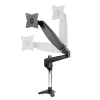StarTech.com galda stiprinājuma monitora svira vienam VESA displejam līdz 32 collām vai 49 collu platekrānam 8 kg/17,6 lb - pilnas kustības šarnīra un augstuma regulējama - C veida skava, caurlaide - viena monitora svira