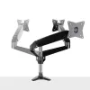 StarTech.com galda stiprinājuma monitora svira vienam VESA displejam līdz 32 collām vai 49 collu platekrānam 8 kg/17,6 lb - pilnas kustības šarnīra un augstuma regulējama - C veida skava, caurlaide - viena monitora svira