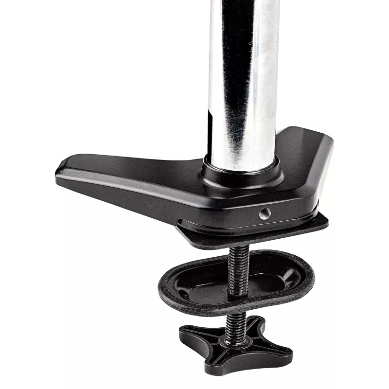 StarTech.com galda stiprinājuma monitora svira vienam VESA displejam līdz 32 collām vai 49 collu platekrānam 8 kg/17,6 lb - pilnas kustības šarnīra un augstuma regulējama - C veida skava, caurlaide - viena monitora svira