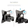 StarTech.com galda stiprinājuma monitora svira vienam VESA displejam līdz 32 collām vai 49 collu platekrānam 8 kg/17,6 lb - pilnas kustības šarnīra un augstuma regulējama - C veida skava, caurlaide - viena monitora svira