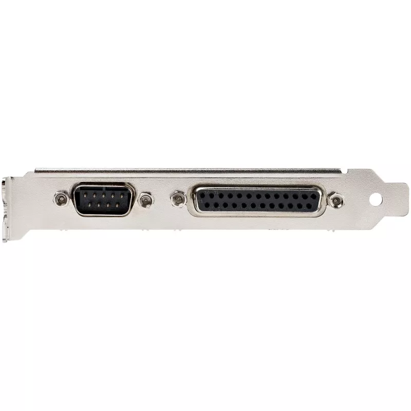 StarTech.com PCIe karte ar seriālo un paralēlo pieslēgvietu - PCI Express kombinētais adapteris ar 1x DB25 paralēlo pieslēgvietu un 1x RS232 seriālo pieslēgvietu - paplašināšanas/kontroliera karte - PCIe printera karte