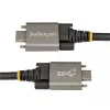 StarTech.com 20 collu (50 cm) sānu skrūvju bloķēšanas USB-C kabelis 10 Gbit/s - USB 3.1/3.2 Gen 2 Type-C kabelis - 100 W (5 A) jaudas piegādes uzlāde, DP Alt režīms - divkārša skrūvju bloķēšana - USB-C vads uzlādei/sinhronizācijai