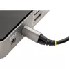 StarTech.com 20 collu (50 cm) augšējās skrūves fiksējošs USB C kabelis 10 Gbps - USB 3.1/3.2 Gen 2 Type-C kabelis - 100 W (5 A) Power Delivery uzlāde, DP Alt Mode - viena skrūves fiksācija, USB-C vads uzlādei/sinhronizācijai