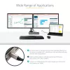 StarTech.com 20 collu (50 cm) augšējās skrūves fiksējošs USB C kabelis 10 Gbps - USB 3.1/3.2 Gen 2 Type-C kabelis - 100 W (5 A) Power Delivery uzlāde, DP Alt Mode - viena skrūves fiksācija, USB-C vads uzlādei/sinhronizācijai