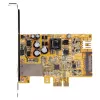 StarTech.com 1 pieslēgvieta 2,5 Gbps PoE tīkla karte, PCIe Ethernet karte ar RJ45, 30W 802.3at PoE NIC galddatoriem/serveriem, tīkla PoE LAN adapteris ar zema profila kronšteinu, NBaseT, Windows/Linux