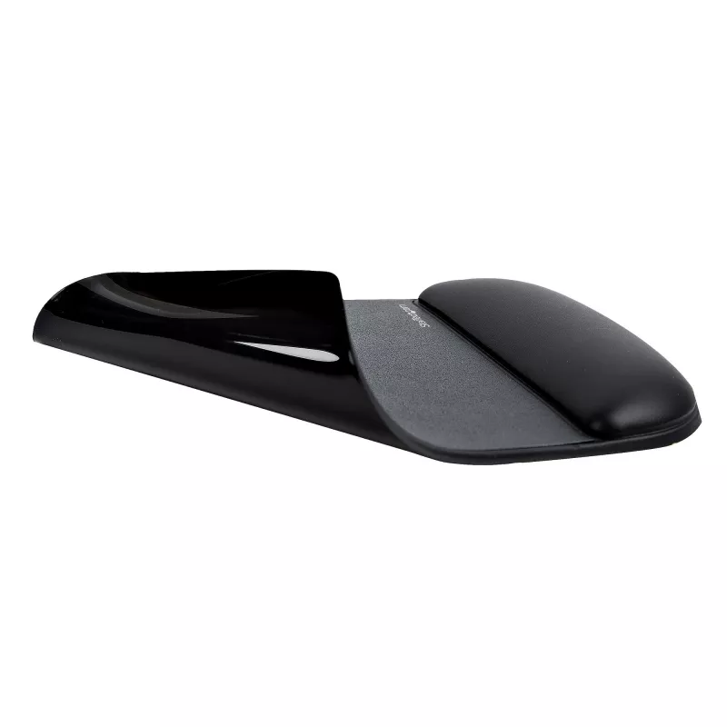 StarTech.com peles paliktnis ar plaukstas balstu, 6,7x7,1x0,8 collas (17x18x2 cm), ergonomisks peles paliktnis ar plaukstas atbalstu, galda plaukstas paliktnis ar neslīdošu PU pamatni, polsterēts gēla peles paliktnis ar plaukstas balstu