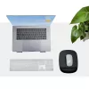 StarTech.com peles paliktnis ar plaukstas balstu, 6,7x7,1x0,8 collas (17x18x2 cm), ergonomisks peles paliktnis ar plaukstas atbalstu, galda plaukstas paliktnis ar neslīdošu PU pamatni, polsterēts gēla peles paliktnis ar plaukstas balstu