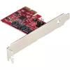 StarTech.com SATA PCIe karte - 2 pieslēgvietu PCIe SATA paplašināšanas karte - 6Gbps - pilna/zema profila - PCI Express uz SATA adapteris/kontrolieris - ASM1062R SATA RAID - PCIe uz SATA pārveidotājs