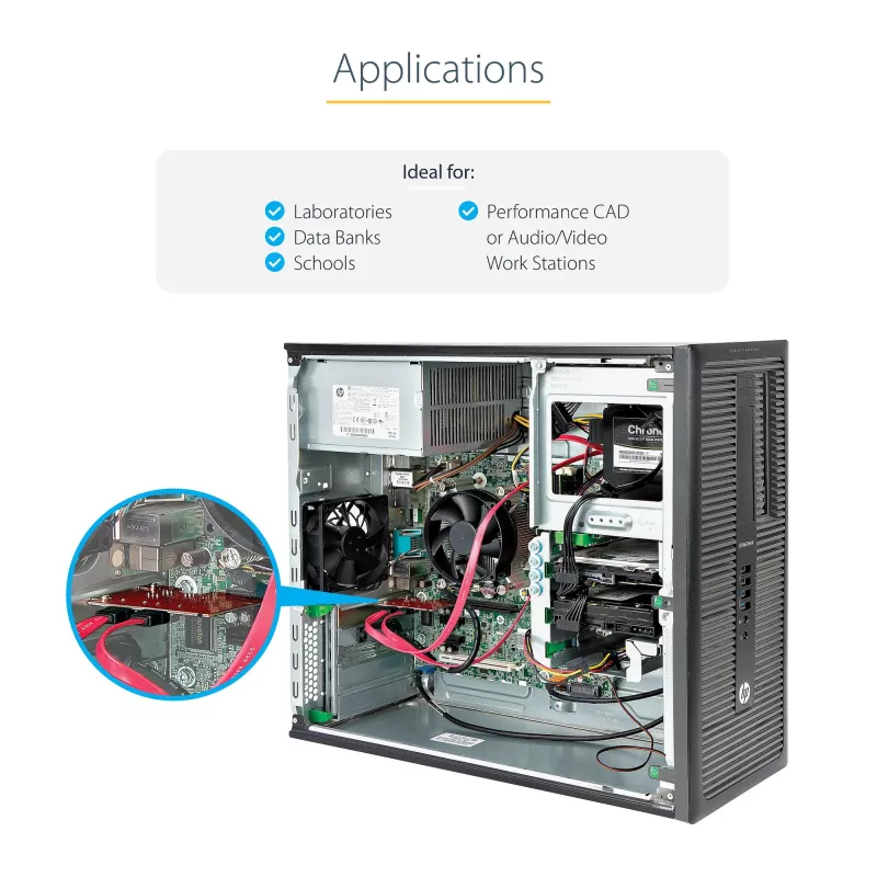 StarTech.com SATA PCIe karte - 2 pieslēgvietu PCIe SATA paplašināšanas karte - 6Gbps - pilna/zema profila - PCI Express uz SATA adapteris/kontrolieris - ASM1062R SATA RAID - PCIe uz SATA pārveidotājs