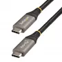 StarTech.com 50 cm (20 collas) USB C kabelis 10 Gbit/s – USB 3.1 Type-C kabelis – 100 W (5 A) strāvas padeves uzlāde, DP Alt režīms – USB-C vads USB-C klēpjdatoram/tālrunim/ierīcei – uzlāde/sinhronizācija