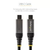 StarTech.com 50 cm (20 collas) USB C kabelis 10 Gbit/s – USB 3.1 Type-C kabelis – 100 W (5 A) strāvas padeves uzlāde, DP Alt režīms – USB-C vads USB-C klēpjdatoram/tālrunim/ierīcei – uzlāde/sinhronizācija