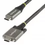 StarTech.com 0,9 m (1 m) sānu skrūvju fiksējošs USB C kabelis 10 Gbps – USB-IF sertificēts USB-C kabelis – USB 3.1/3.2 Gen 2 Type-C kabelis – 100 W (5 A) Power Delivery lādēšana, DP Alt režīms – divkārša skrūvju fiksācija – USB-C vads lādēšanai/sinhronizācijai