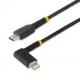 StarTech.com RUSB2CLTMM1MR mobilā tālruņa kabelis melns 1 m USB C Lightning