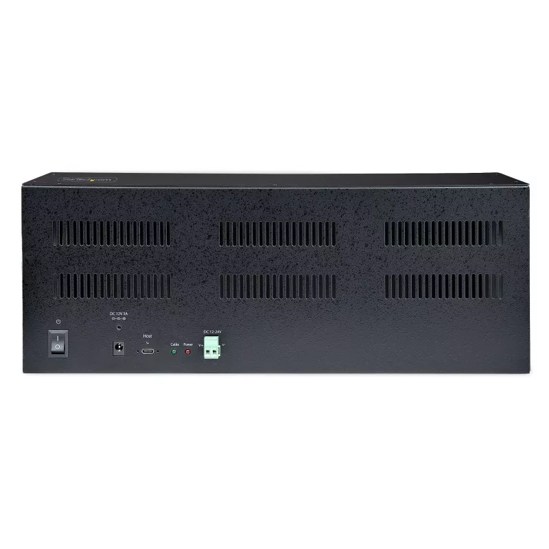 StarTech.com 4 Slot PCIe paplašināšanas korpuss ar PCIe x2 resursdatora karti, PCIe 2.0 - 10Gbit/s, ārējās PCIe pieslēgvietas galddatoriem/serveriem, PCI Express paplašināšanas kaste/adapteris, 4 PCIe x1 pieslēgvietas