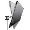 StarTech.com VESA TV sienas stiprinājums, regulējams pilnas kustības TV sienas stiprinājums 23 collu-55 collu displejiem, plāns TV montāžas kronšteins, iztur 30 kg (66 lb), izbīdāms/noliecams/pagriežams TV sienas stiprinājums