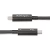 StarTech.com 6 pēdas (2 m) aktīvais Thunderbolt 4 kabelis, 40 Gbps, 100 W jaudas piegāde, 4K/8K video, Intel sertificēts Thunderbolt kabelis — saderīgs ar USB4/Thunderbolt 4/ USB 3.2/ USB Type-C/DisplayPort/Thunderbolt 3