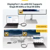 StarTech.com 6 pēdas (2 m) aktīvais Thunderbolt 4 kabelis, 40 Gbps, 100 W jaudas piegāde, 4K/8K video, Intel sertificēts Thunderbolt kabelis — saderīgs ar USB4/Thunderbolt 4/ USB 3.2/ USB Type-C/DisplayPort/Thunderbolt 3