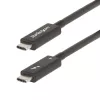 StarTech.com 6 pēdas (2 m) aktīvais Thunderbolt 4 kabelis, 40 Gbps, 100 W jaudas piegāde, 4K/8K video, Intel sertificēts Thunderbolt kabelis — saderīgs ar USB4/Thunderbolt 4/ USB 3.2/ USB Type-C/DisplayPort/Thunderbolt 3