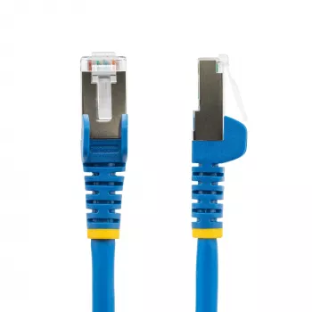 StarTech.com 2m CAT6a Ethernet kabelis - Zils - Zemu dūmu bez halogēna (LSZH) - 10GbE 500MHz 100W PoE++ Aizsargājošs RJ-45 ar stiepes samazinājumiem S/FTP tīkla plāksteris