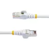 StarTech.com 3m CAT6a Ethernet kabelis - Balts - Zema dūmu līmeņa bezhalogēna (LSZH) - 10GbE 500MHz 100W PoE++ noķeršanās novēršanas RJ-45 ar spriegojuma samazinātājiem S/FTP tīkla savienojuma vads