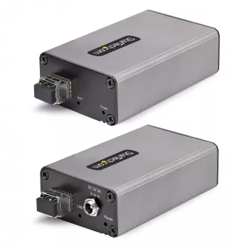 StarTech.com 2-Portu USB 3.0 Paplašinātājs pa OM3 Daudzmodu Optisko Šķiedru - LC/LC - 2x 5Gbps USB-A Centrmezgls - 350m Diapazons - Izturīgs USB Optiskās Šķiedras Paplašinātājs - Optiskais USB Paplašinātājs