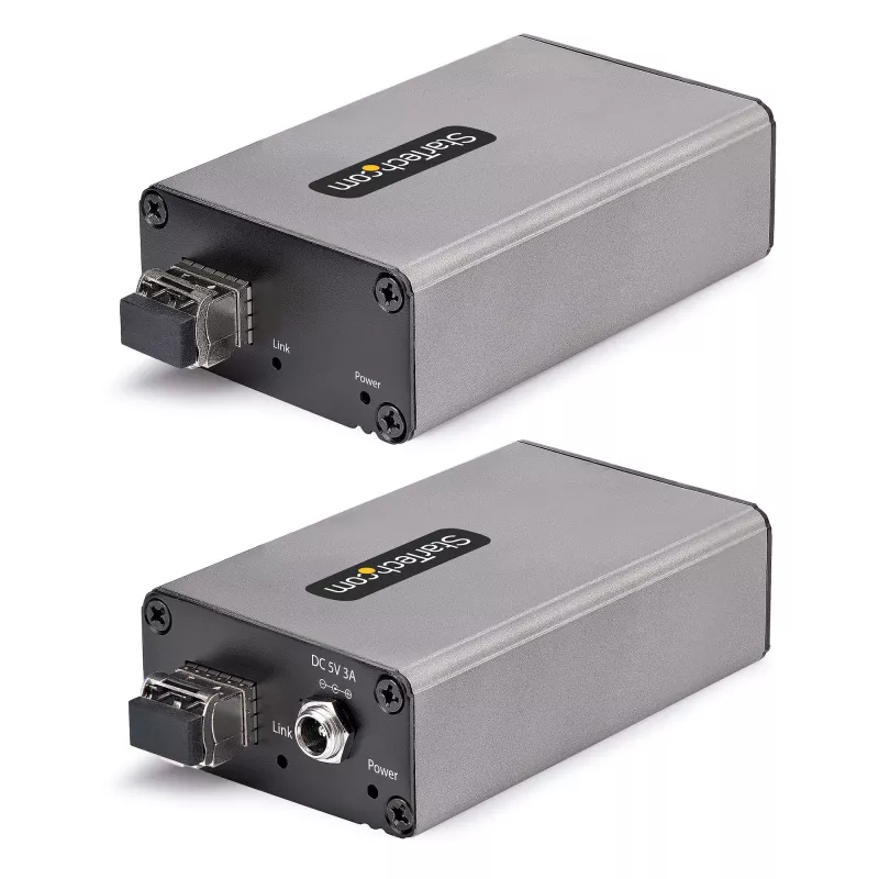 StarTech.com 2-Portu USB 3.0 Paplašinātājs pa OM3 Daudzmodu Optisko Šķiedru - LC/LC - 2x 5Gbps USB-A Centrmezgls - 350m Diapazons - Izturīgs USB Optiskās Šķiedras Paplašinātājs - Optiskais USB Paplašinātājs