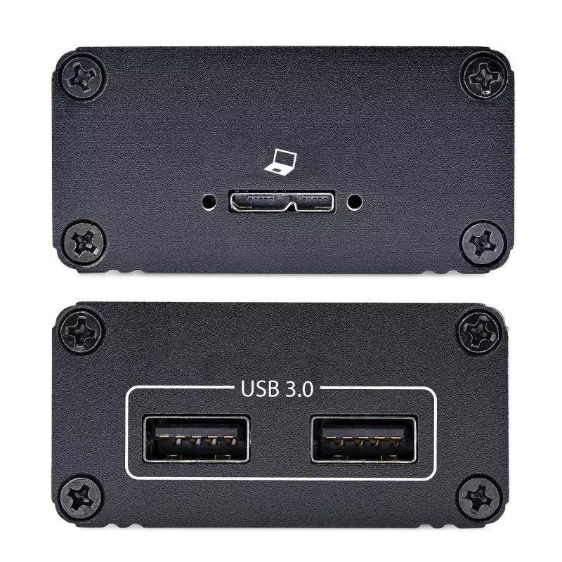 StarTech.com 2-Portu USB 3.0 Paplašinātājs pa OM3 Daudzmodu Optisko Šķiedru - LC/LC - 2x 5Gbps USB-A Centrmezgls - 350m Diapazons - Izturīgs USB Optiskās Šķiedras Paplašinātājs - Optiskais USB Paplašinātājs