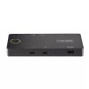 StarTech.com 2 portu USB-C KVM slēdzis, viens 4K 60 Hz HDMI monitors, divi 100 W jaudas padeves caurlaides porti, barošana no kopnes, saderīgs ar USB Type-C/USB4/Thunderbolt 3/4 – mazs formas faktors