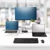 StarTech.com 2 portu USB-C KVM slēdzis, viens 4K 60 Hz HDMI monitors, divi 100 W jaudas padeves caurlaides porti, barošana no kopnes, saderīgs ar USB Type-C/USB4/Thunderbolt 3/4 – mazs formas faktors