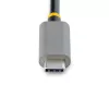 StarTech.com 3 portu USB-C centrmezgls ar Ethernet - 3x USB-A - Gigabit Ethernet - USB 3.0 5 Gbps - ar kopnes barošanu - 1 pēdu/30 cm garš USB Type-C resursdatora kabelis - GbE - pārnēsājams USB-C uz USB-A centrmezgls