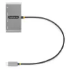 StarTech.com 3 portu USB-C centrmezgls ar Ethernet - 3x USB-A - Gigabit Ethernet - USB 3.0 5 Gbps - ar kopnes barošanu - 1 pēdu/30 cm garš USB Type-C resursdatora kabelis - GbE - pārnēsājams USB-C uz USB-A centrmezgls