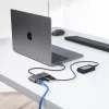 StarTech.com 3 portu USB-C centrmezgls ar Ethernet - 3x USB-A - Gigabit Ethernet - USB 3.0 5 Gbps - ar kopnes barošanu - 1 pēdu/30 cm garš USB Type-C resursdatora kabelis - GbE - pārnēsājams USB-C uz USB-A centrmezgls
