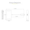 StarTech.com 3 portu USB-C centrmezgls ar Ethernet - 3x USB-A - Gigabit Ethernet - USB 3.0 5 Gbps - ar kopnes barošanu - 1 pēdu/30 cm garš USB Type-C resursdatora kabelis - GbE - pārnēsājams USB-C uz USB-A centrmezgls