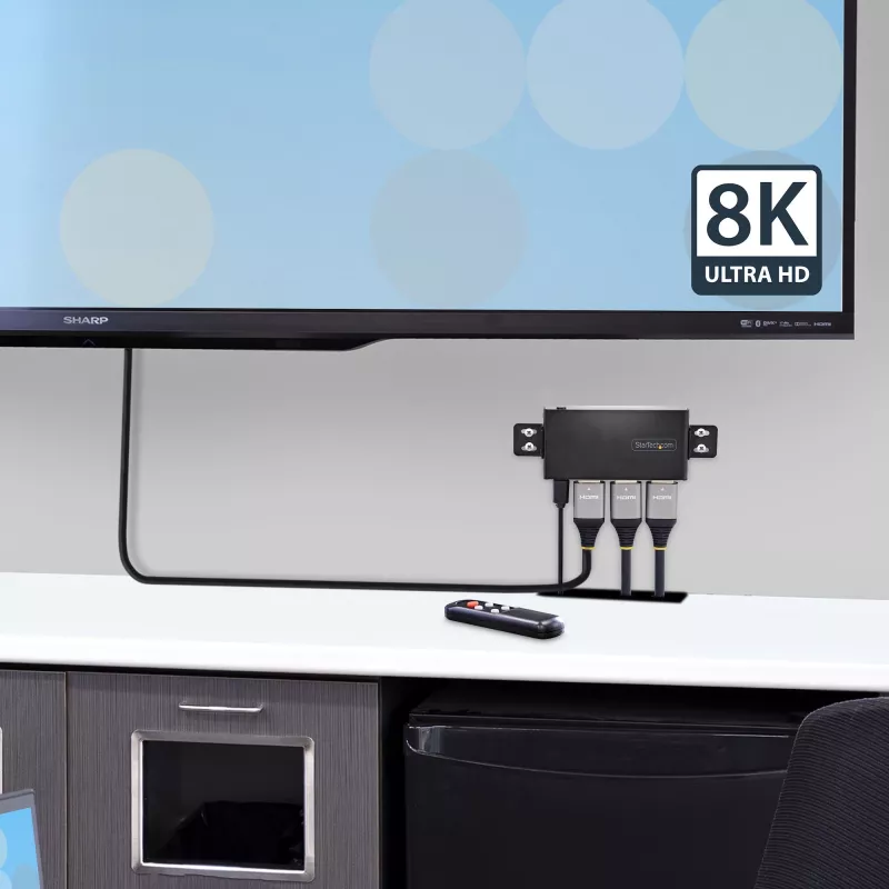 StarTech.com 2PORT-HDMI-SWITCH-8K video pārslēdzējs