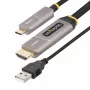 StarTech.com 15,2 m USB-C uz HDMI 2.0 aktīvs optiskais kabelis (AOC), 4K 60 Hz, CL3 novērtējums, vienvirziena USB Type-C uz HDMI adaptera kabelis