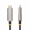 StarTech.com 15,2 m USB-C uz HDMI 2.0 aktīvs optiskais kabelis (AOC), 4K 60 Hz, CL3 novērtējums, vienvirziena USB Type-C uz HDMI adaptera kabelis
