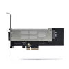 StarTech.com M.2 NVMe SSD uz PCIe x4 mobilais nodalījums/aizmugures plate ar noņemamu paliktni PCI Express paplašināšanas slotam, bezinstrumentu uzstādīšana, PCIe 4.0/3.0 karstās nomaiņas diskdzinis, atslēgas bloķētājs – 2 atslēgas iekļautas