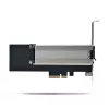 StarTech.com M.2 NVMe SSD uz PCIe x4 mobilais nodalījums/aizmugures plate ar noņemamu paliktni PCI Express paplašināšanas slotam, bezinstrumentu uzstādīšana, PCIe 4.0/3.0 karstās nomaiņas diskdzinis, atslēgas bloķētājs – 2 atslēgas iekļautas