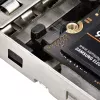 StarTech.com M.2 NVMe SSD uz PCIe x4 mobilais nodalījums/aizmugures plate ar noņemamu paliktni PCI Express paplašināšanas slotam, bezinstrumentu uzstādīšana, PCIe 4.0/3.0 karstās nomaiņas diskdzinis, atslēgas bloķētājs – 2 atslēgas iekļautas
